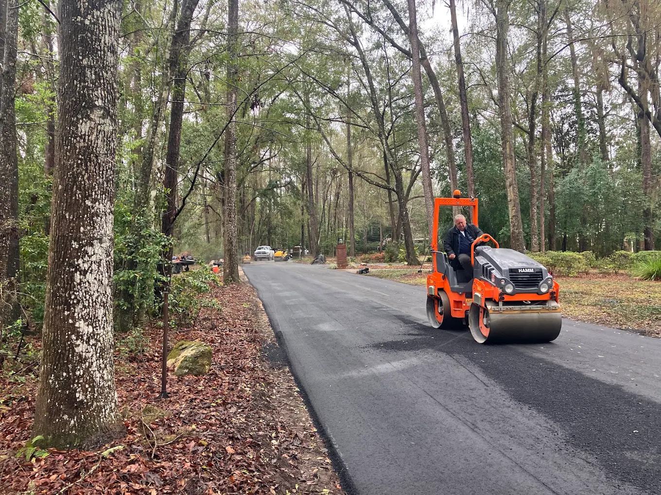 Neighborhood street overlay, an Armour Asphalt project